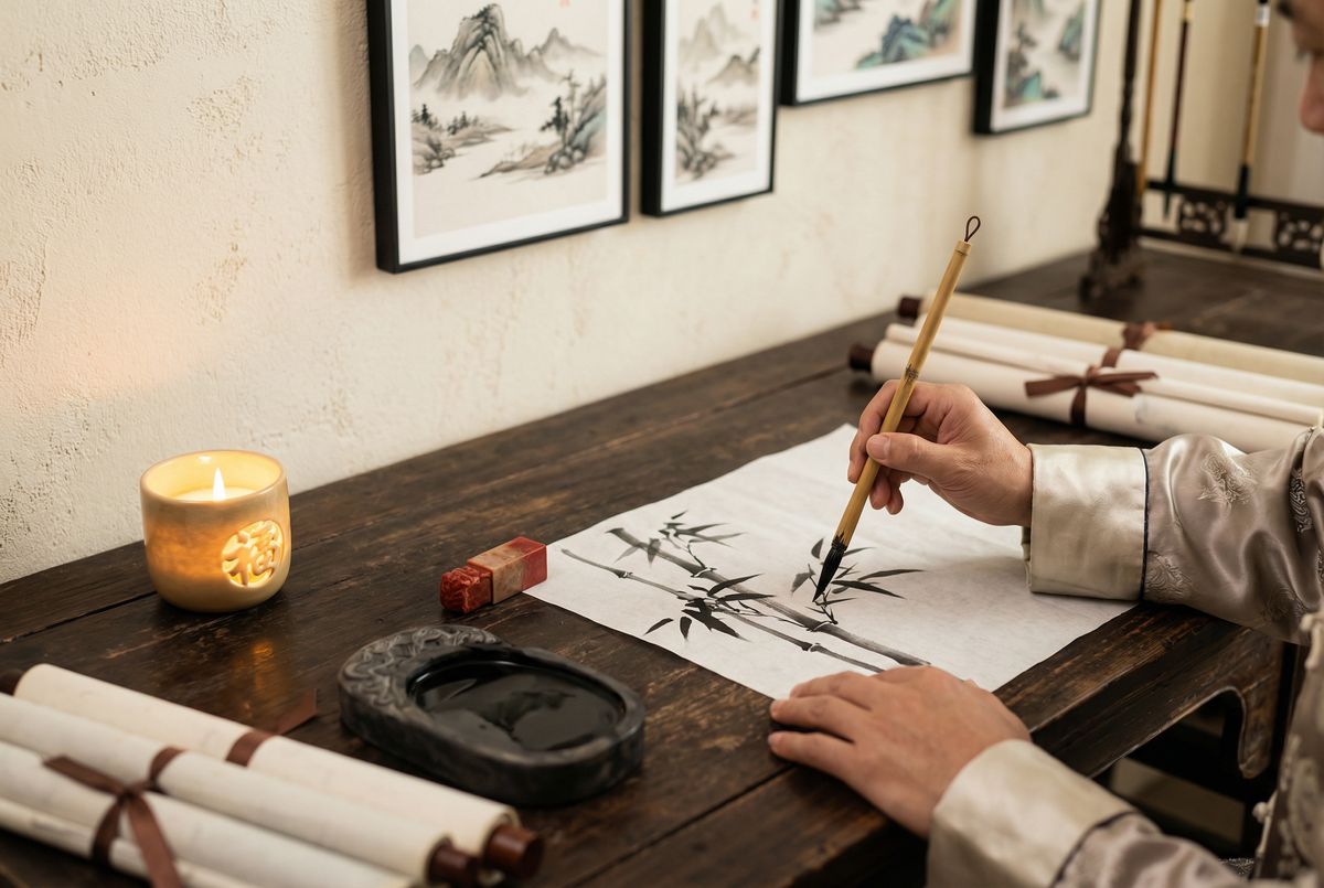 蘑菇视频古风生活书画日记视频